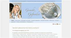Desktop Screenshot of anne-luensmann.de