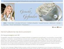 Tablet Screenshot of anne-luensmann.de